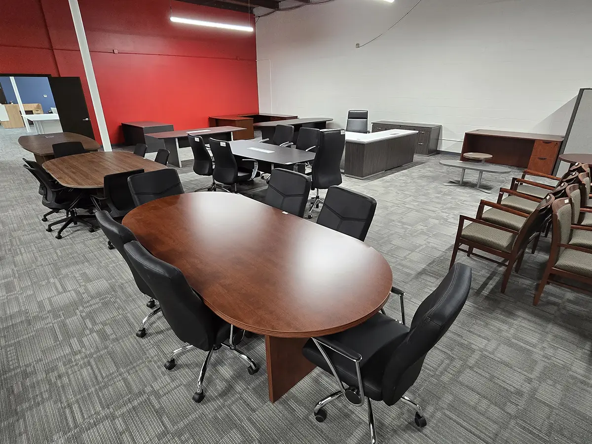 Used Second Hand Office Furniture Madison Wisconsin Showroom